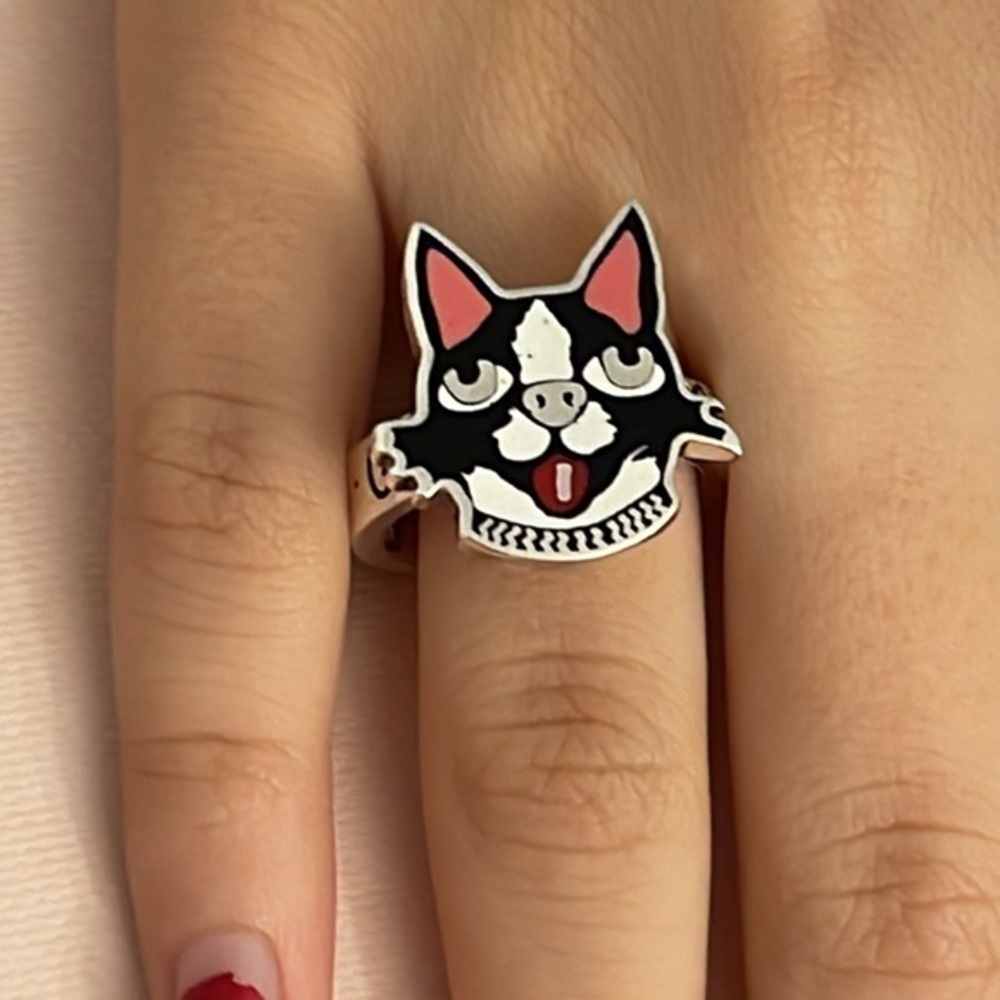 GUCCI 925 silver ring authentic 100%‎​